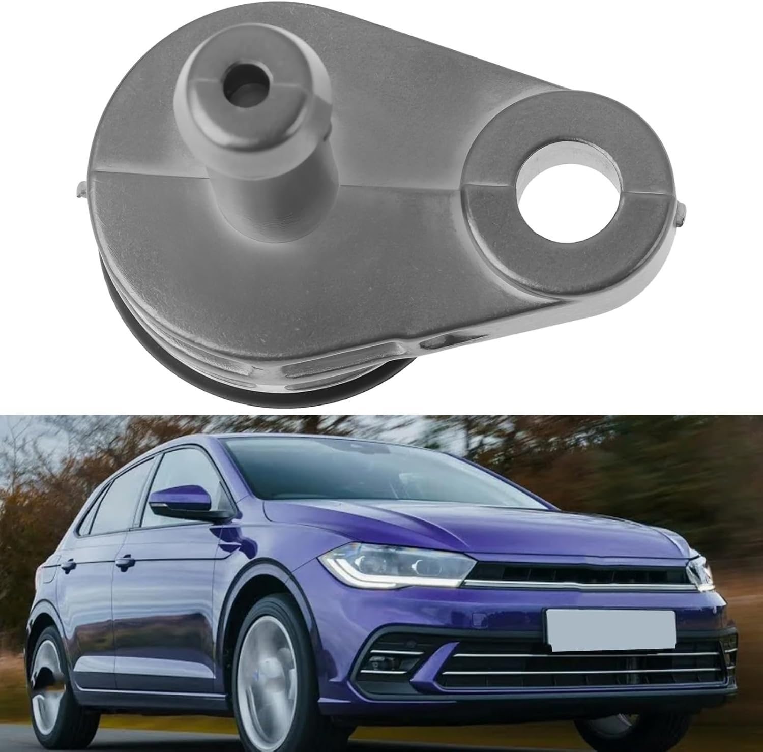 LT Easiyl Aluminum Fittings for Automotive Coolant Pipes 06K121143 Compatible with VW MQB image number 5