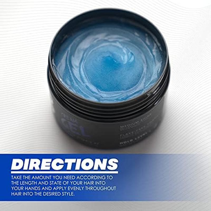 L3VEL3 Cream Hair Gel - Delivers Medium Hold and Volume - Provides Long Lasting Shine - Flake Free Formula - Enriched with Vitamin B - Adds a Refreshing Fragrance - Rinses Out Easily - 16.9 Oz image number 1