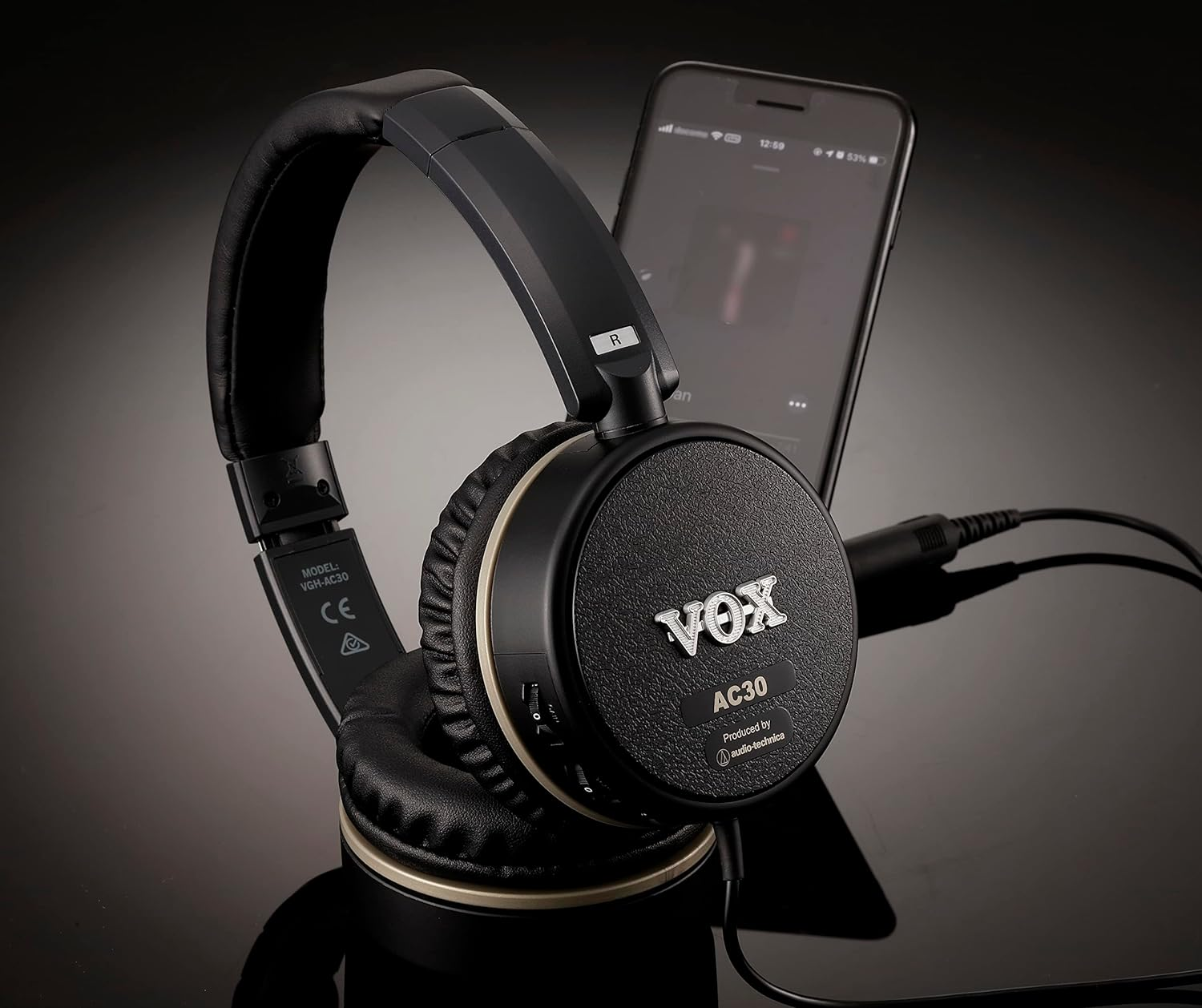 Vox Vgh-Rock Guitar Headphones image number 6