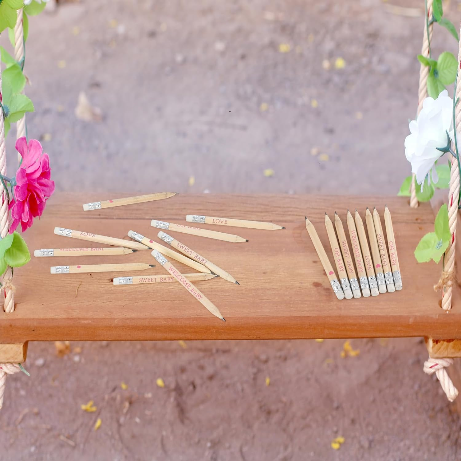 Baby Shower Pencils (Pink, 50) image number 4