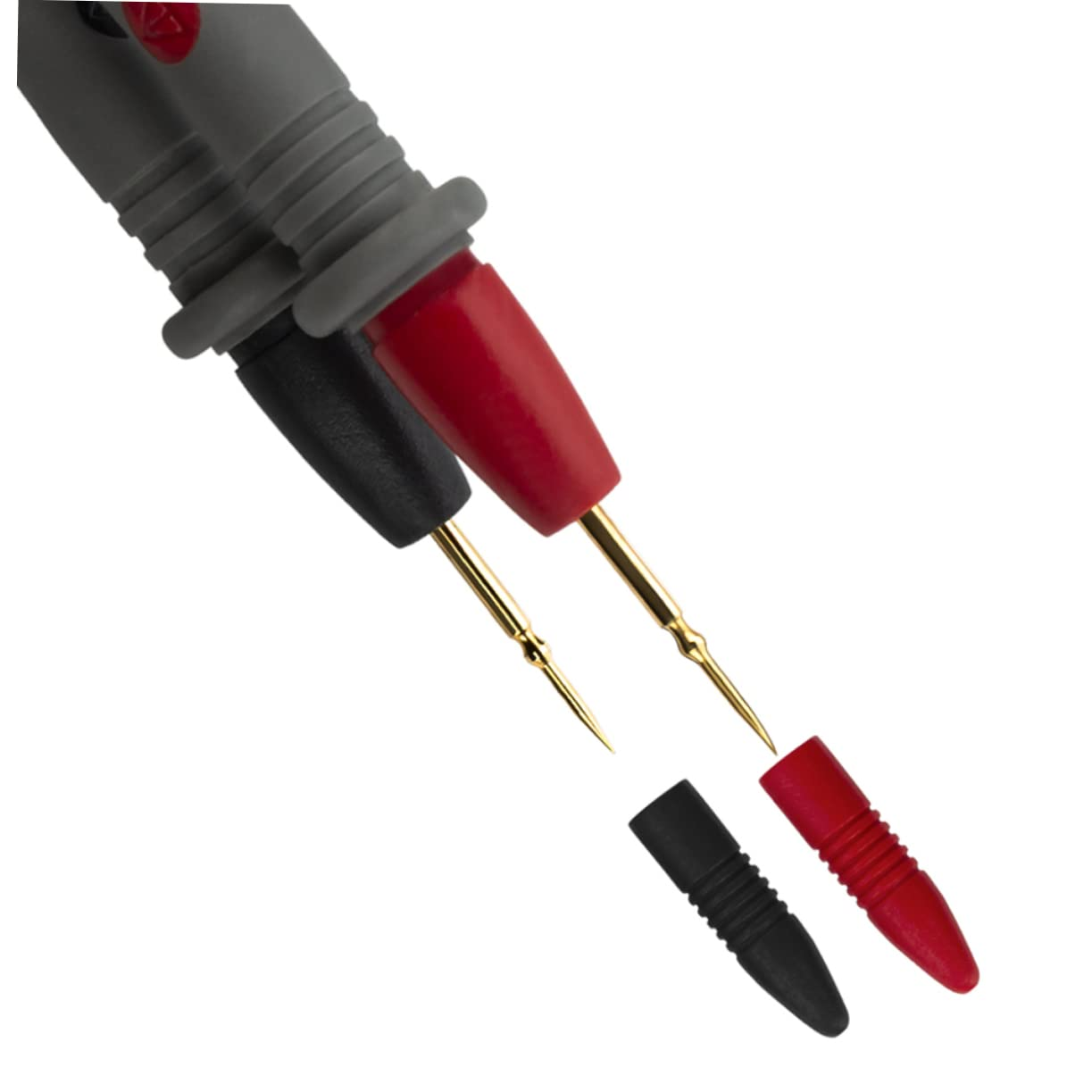 OSALADI 1000V Golden Plated Probe Test Lead High Precision Multimeter Pen Line Silicone Cable for Accurate Measurements of Ic Led and Components image number 2