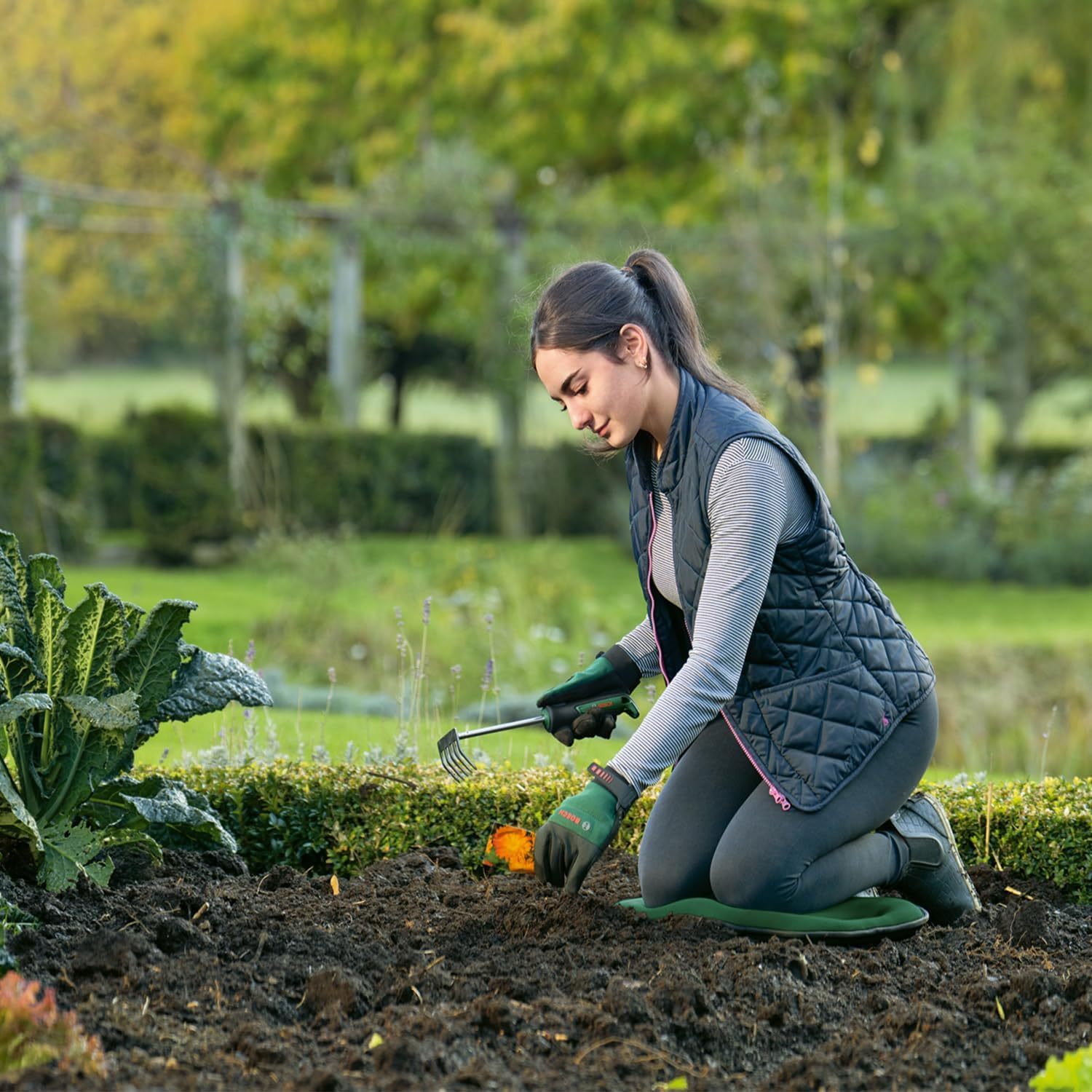 Bosch Kneeling Mat (Cushioned Padding, Comfort against Hard Surfaces)