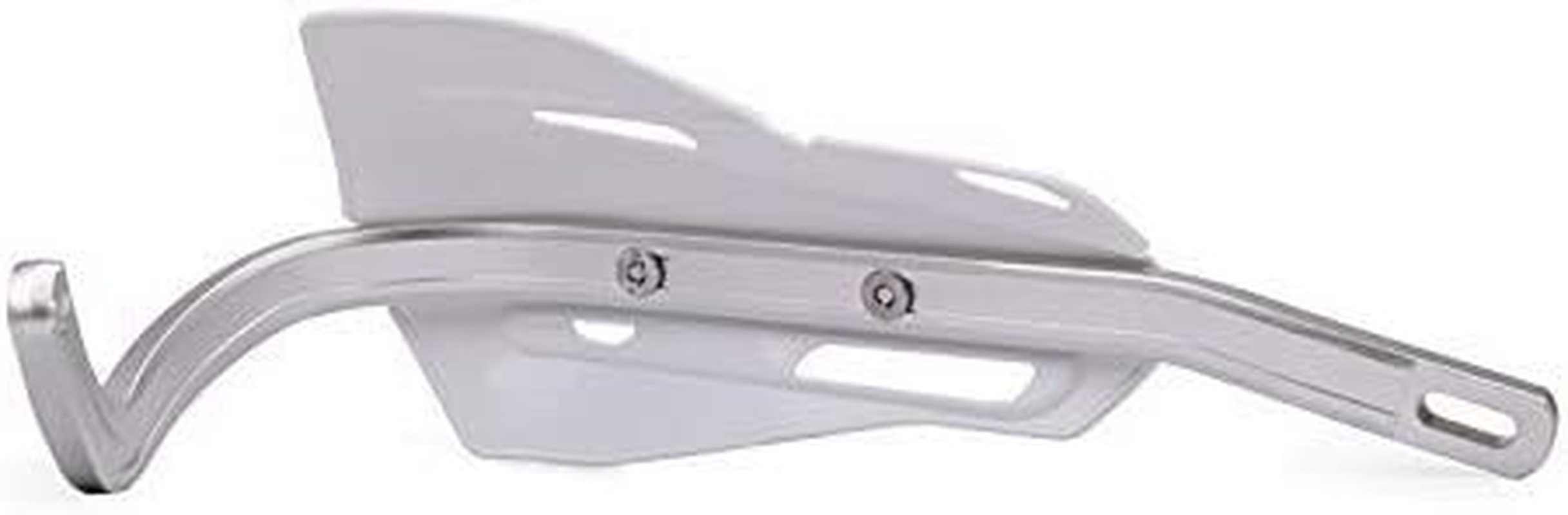 JFG RACING Dirt Bike Handguards,Motorcycle 7/8'' and 1 1/8'' Hand Guards Aluminum Universal for Dirt Pit Bike MX Motocross Supermoto Racing ATV Quad KAYO - White - Orange image number 6