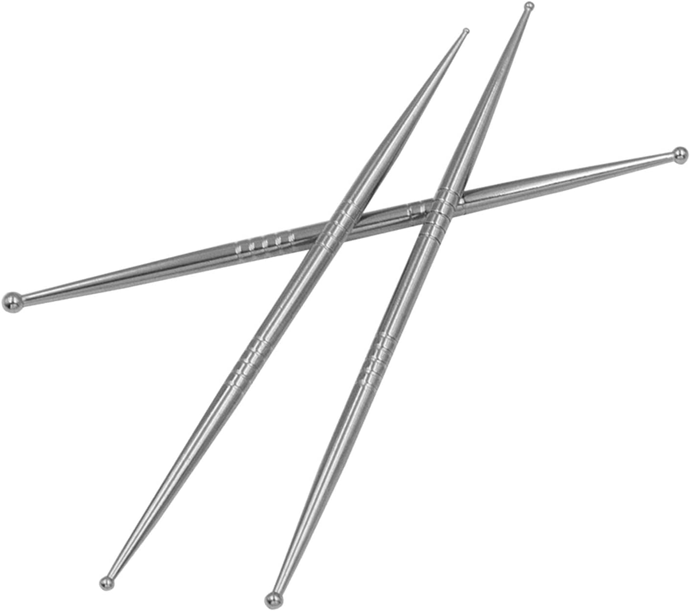 3Pcs Ball Dotting Tools Double Ended Metal Ball Nail Art Dotting Tool Embossing Pattern Cake Decoration Tools Clay Sculpting Sticks image number 2