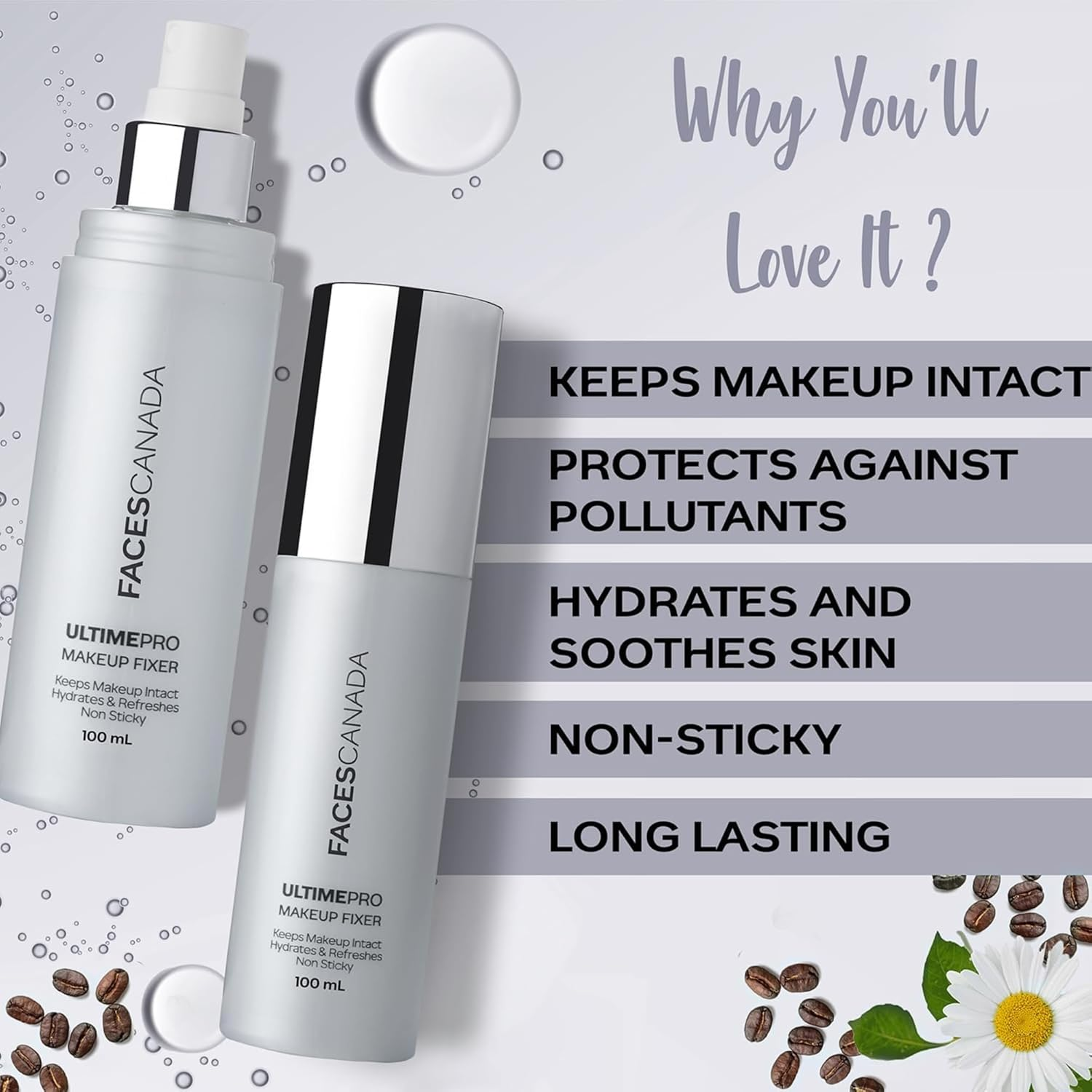 Faces Ultime Pro Makeup Fixer, 100Ml image number 4