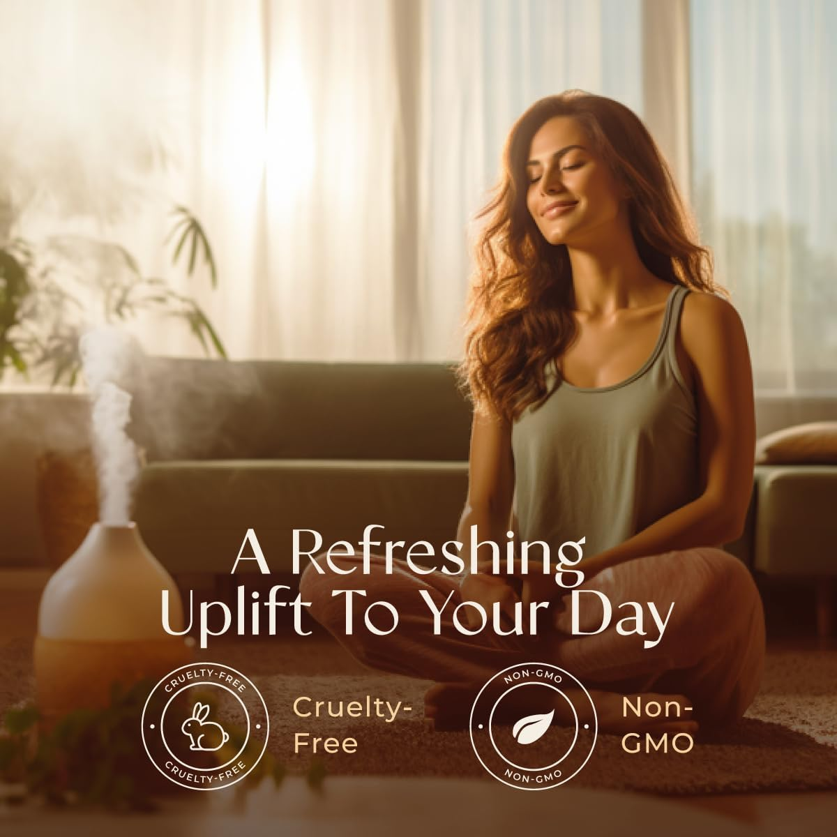 Gya Labs Breathe Essential Oil Blends - Natural Breathe Easy Essential Oils from Eucalyptus, Peppermint Oil and More for Humidifier Cleaner (10Ml) image number 2