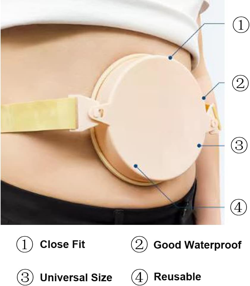 Ostomy Supplies,Stoma Ostomy Waterproof Bath Cover, Ostomy Shower Wound Protector image number 6
