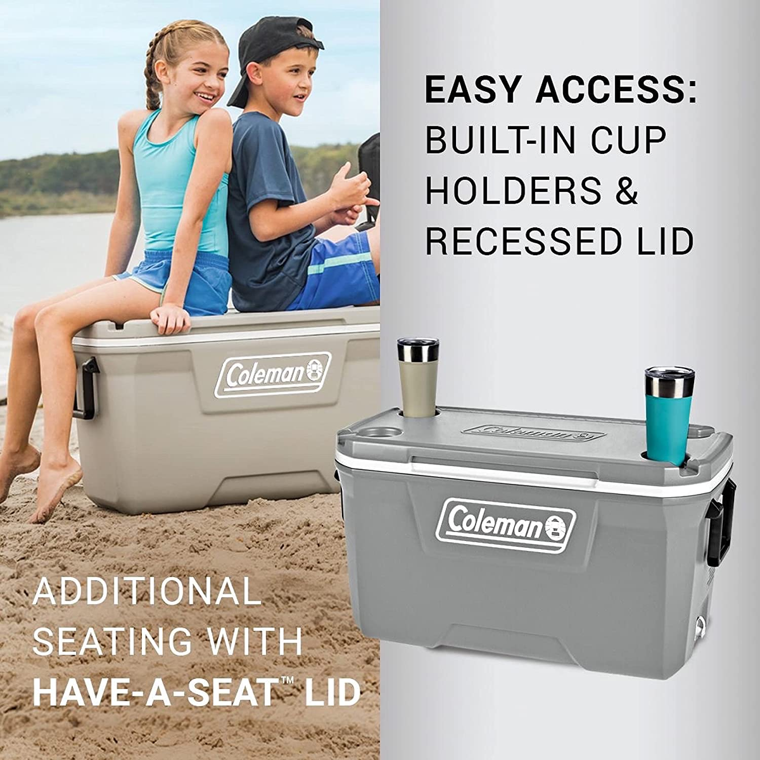 Coleman Ice Chest | Coleman 316 Series Hard Coolers image number 4