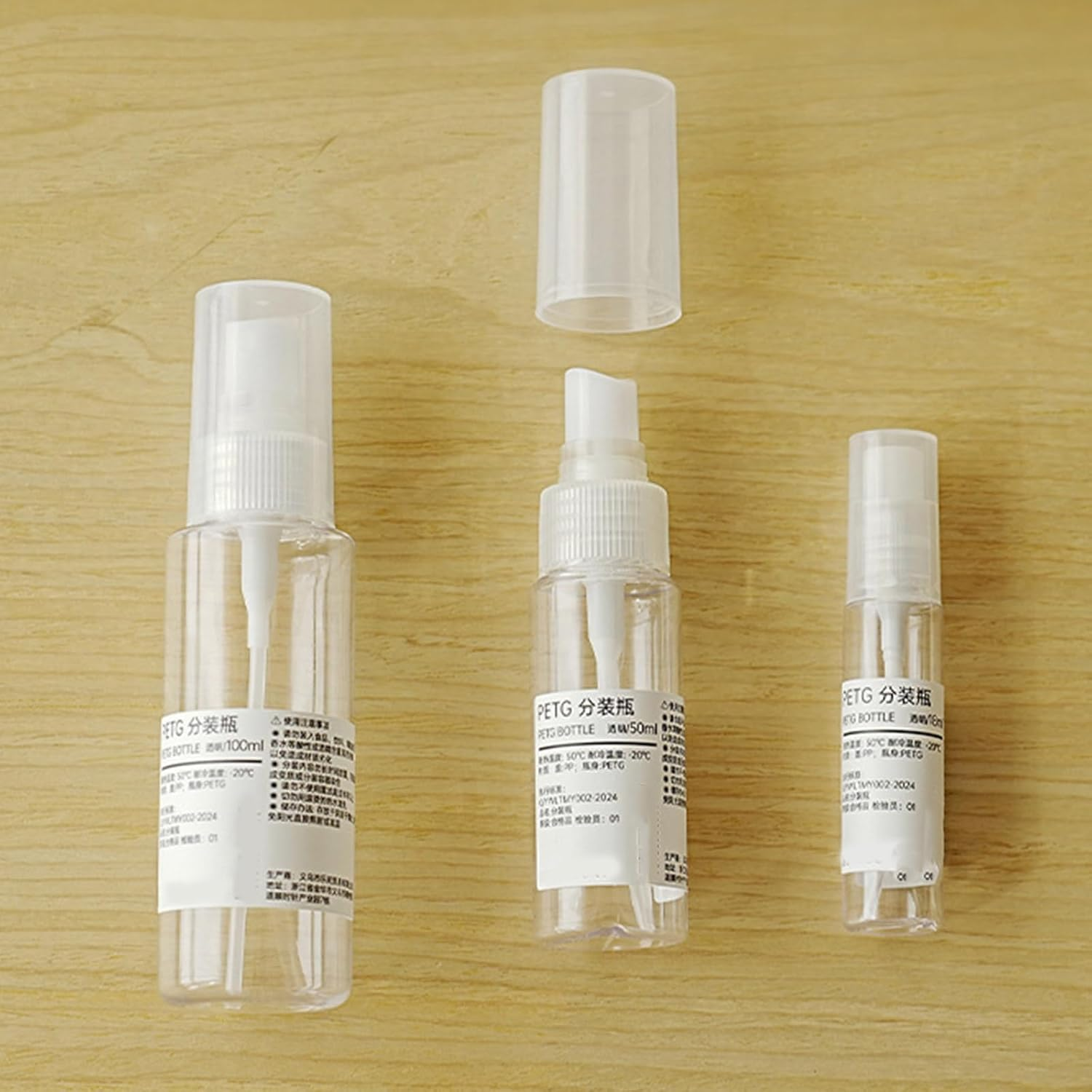 Travel Perfume Bottle Mist Spray Bottle Empty Clear Atomizer Container Portable Perfume Sample Bottle Small Sprayer image number 3