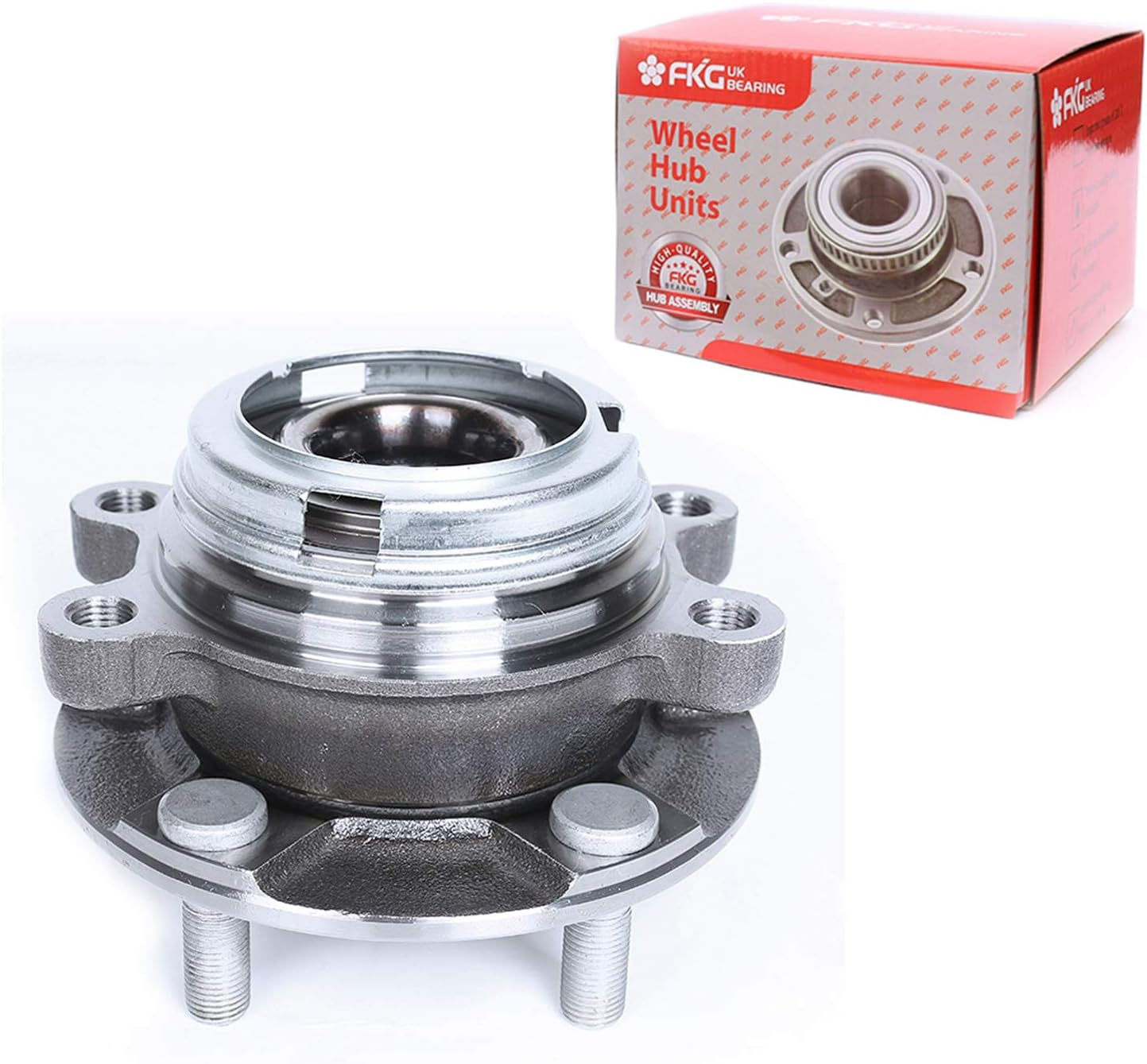 FKG 513310 Front Wheel Bearing Hub Assembly Fit for 2003-2007 Nissan Murano, 2004-2009 Nissan Quest, 5 Lugs image number 5