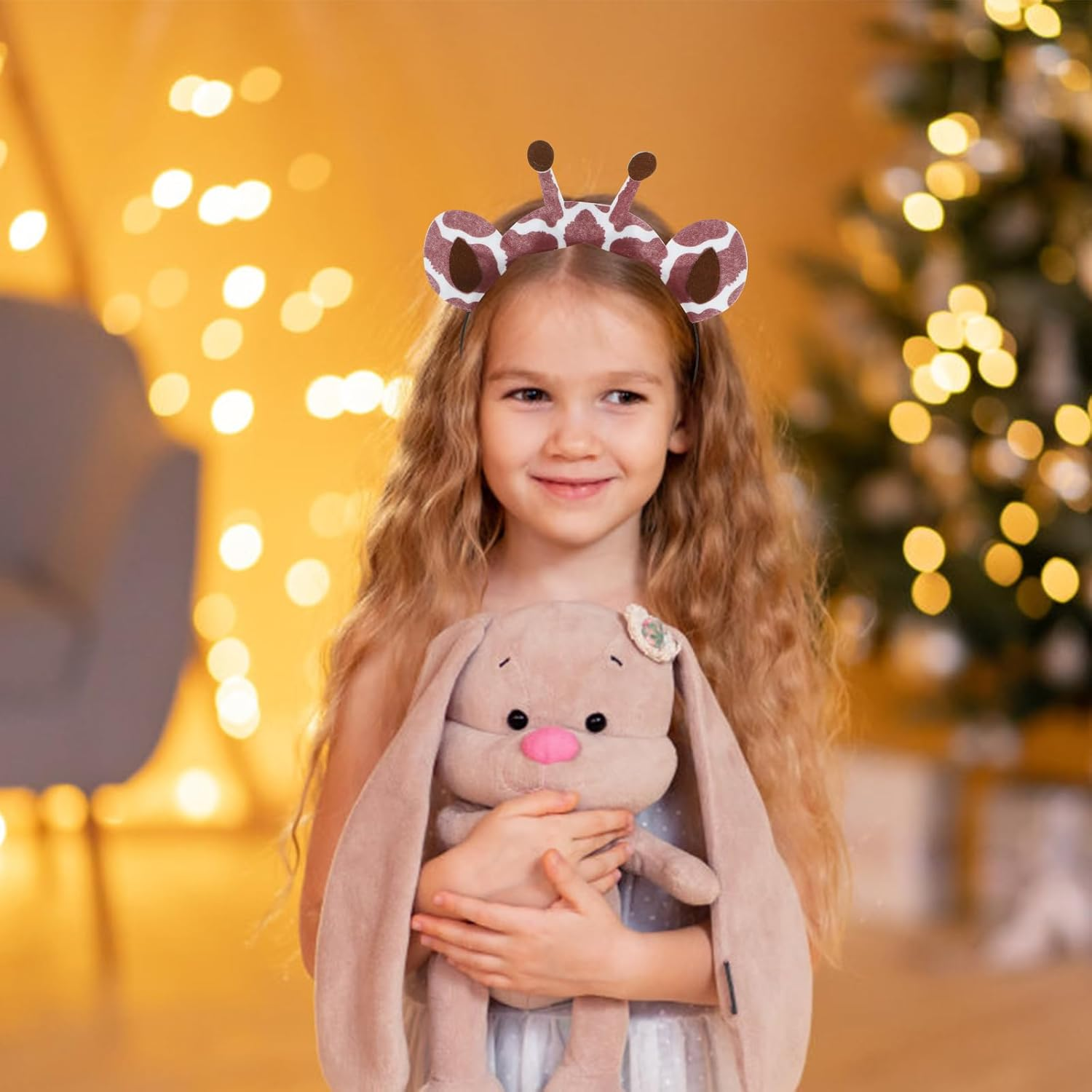 Abaodam 10Pcs Jungle Animal Ears Headbands for Kids Adults - Animal Headdress Decors Animal Hair Hoop for Animal Cosplay Party Supply Stage Performance image number 4