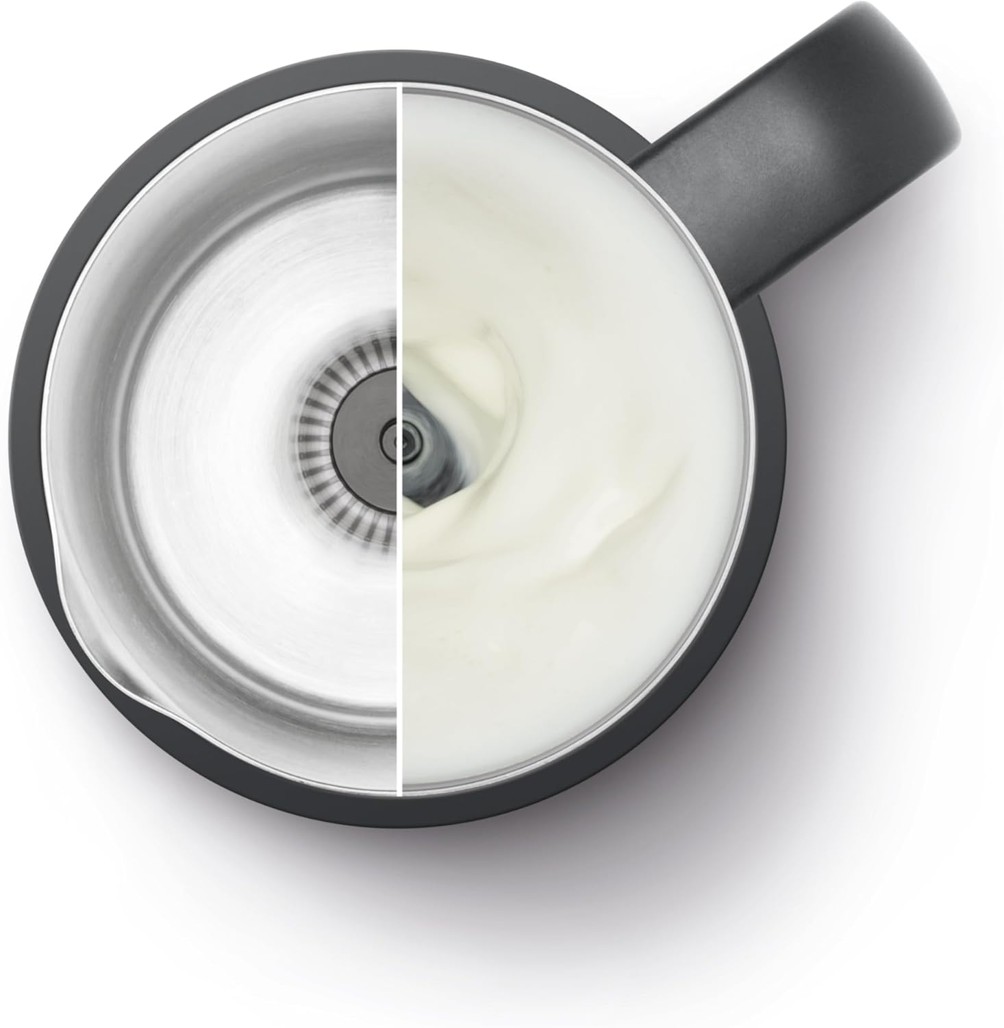 Breville, the Choc & Cino Milk Frother, Brushed Stainless Steel, LMF200PSS2JAN1 image number 1