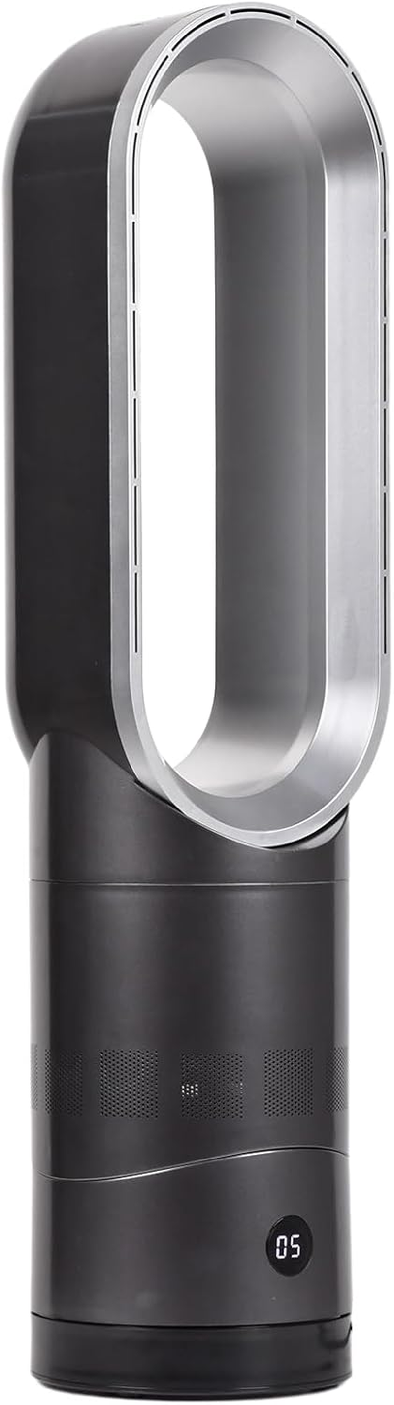 Bladeless Tower Fan with Air Purifier, Electric Portable Floor Fan for Bedroom, 9H Timer, 8-Speed, Strong Wind, LED Touch Control, 90&deg; Oscillating Fan for Home & Office Use image number 3