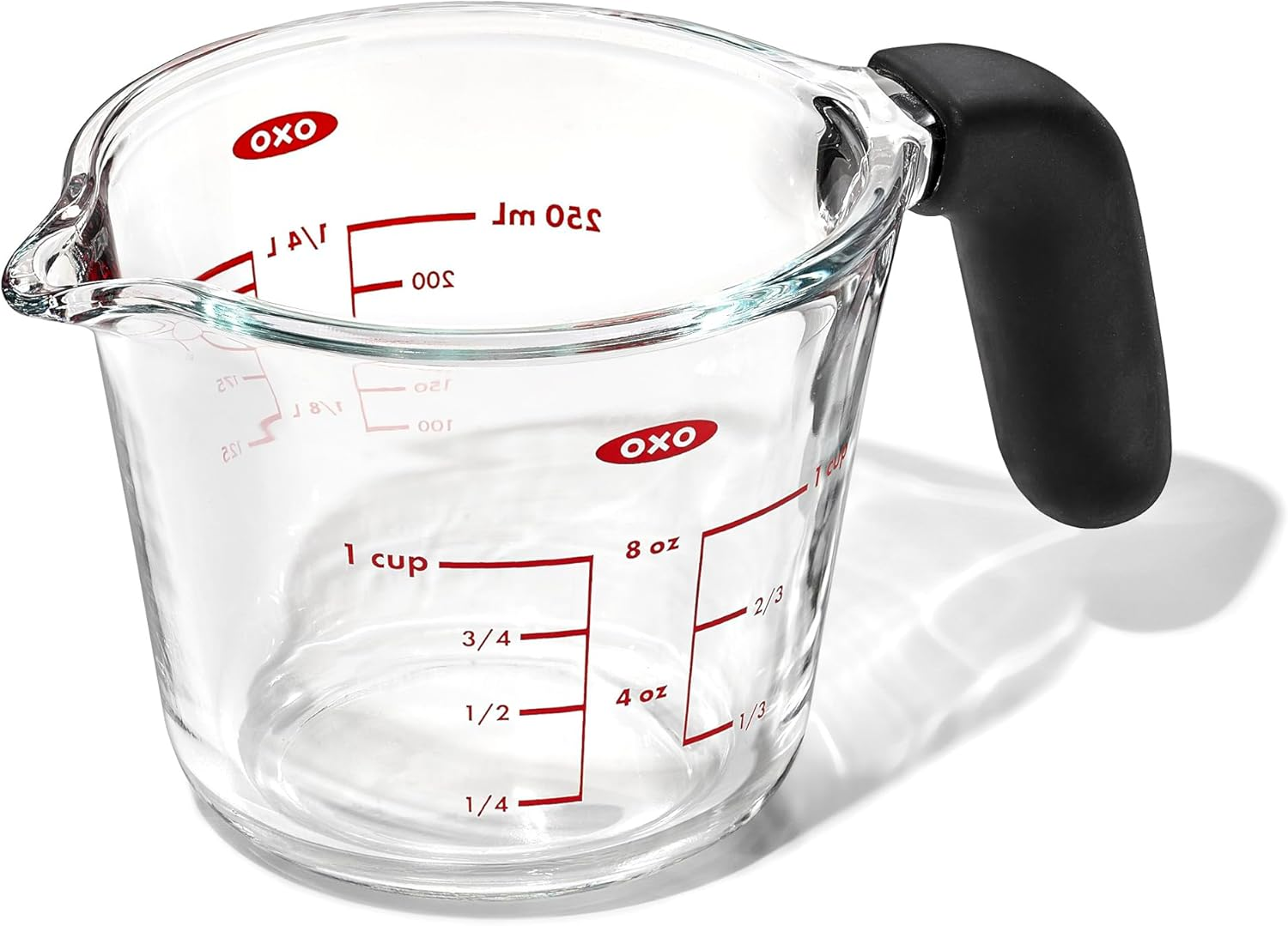 OXO Good Grips Glass Measuring Cup, 1 Cup / 250 Ml image number 2