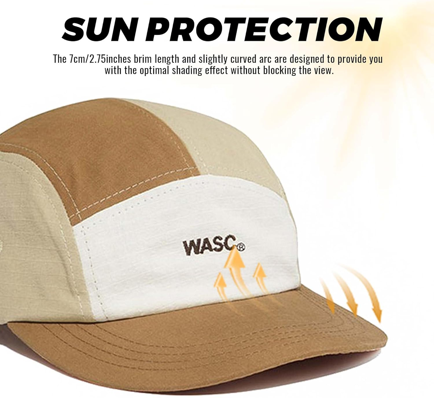 Clakllie Snapback 5 Panel Hat Multi Color Baseball Cap Unstructured Low Profile Dad Hat Vintage Hip Hop Hat Biker Board Caps image number 4