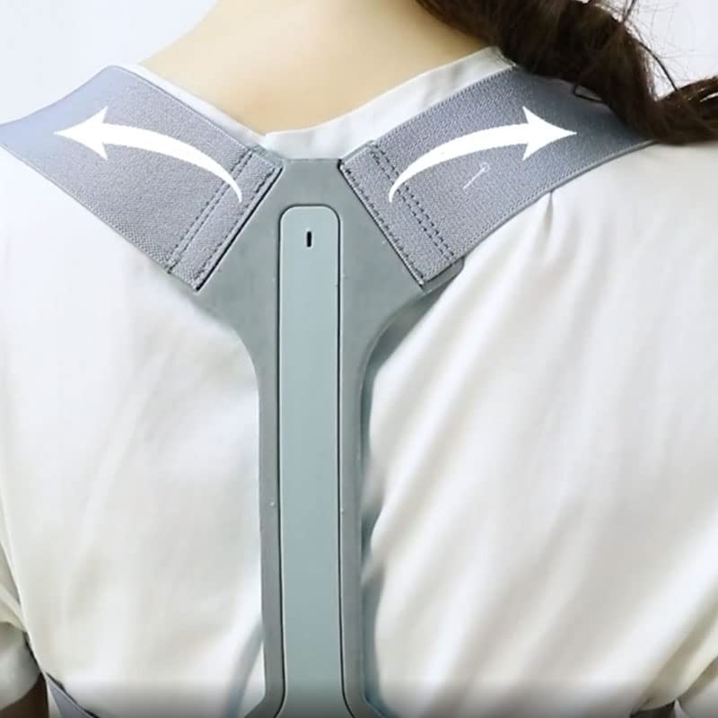 AIMALL Posture Clavicle Shoulder Support Corrector Back Straight Brace Adjustable Strap, Stability & Alignment, Breathable Fabric, for Men & Women, Sizes S (28"-32"), M (32"-36"), L (36"-44") image number 3