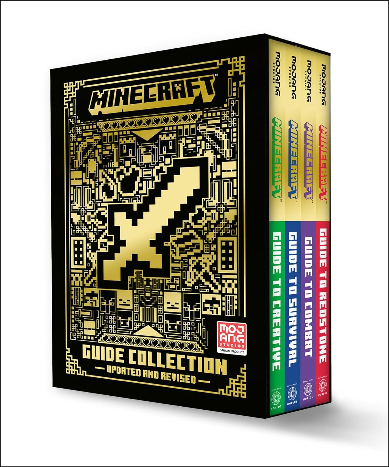 Minecraft: Guide Collection 4-Book Boxed Set (Updated): Survival (Updated), Creative (Updated), Redstone (Updated), Combat image number 3