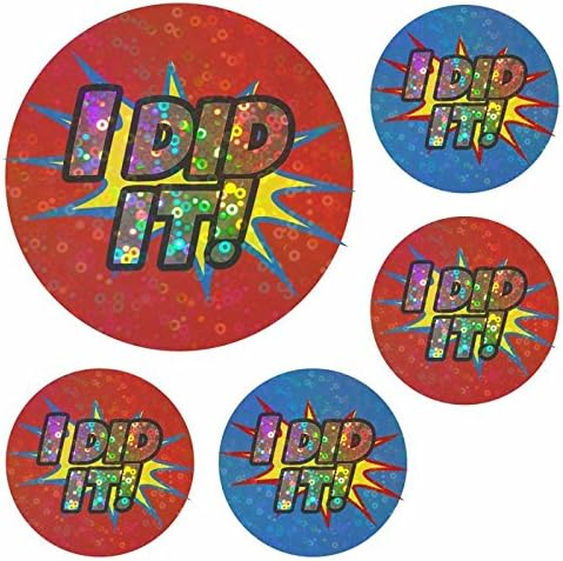 School Stickers A3 Superhero Reward Chart with Sparkly Stickers image number 3