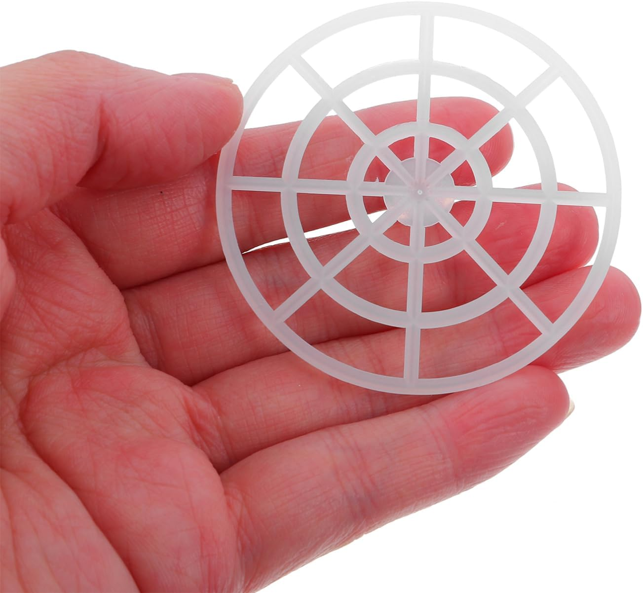 Zerodeko 5Pcs Vegetable Press Fermentation Tool Fermenting Supplies Weight Jars Fermenting Fixer Canning Weights for Fermenting Pickle Fermentation Weight Plastic White