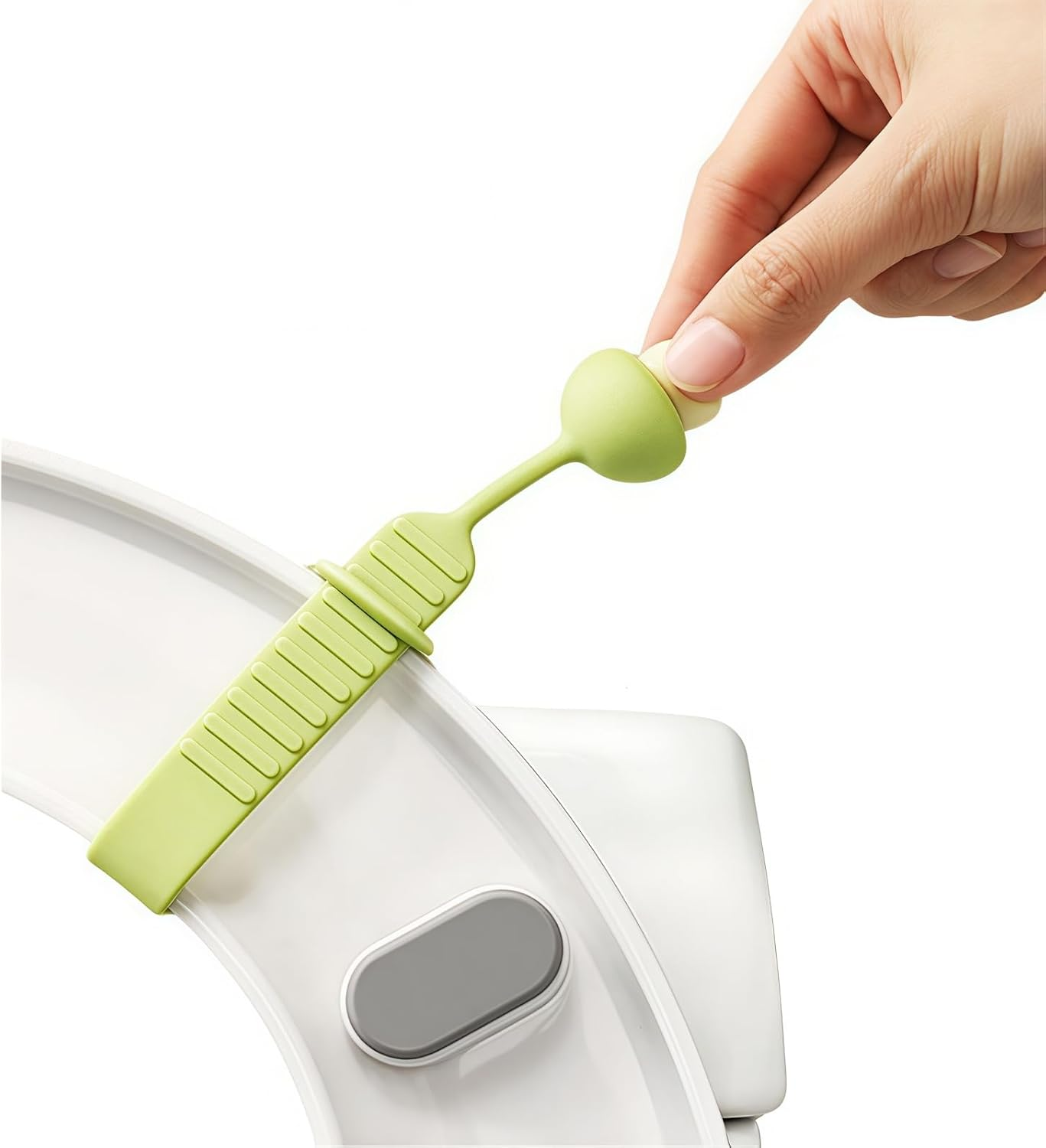 Azragon 2-Pack Soft Toilet Seat Covers with Lid Lifter - Pink & Blue Plush Cushion Pads, Washable & Reusable, Universal Fit for All Standard Toilets, Anti-Slip & Warm Design image number 6