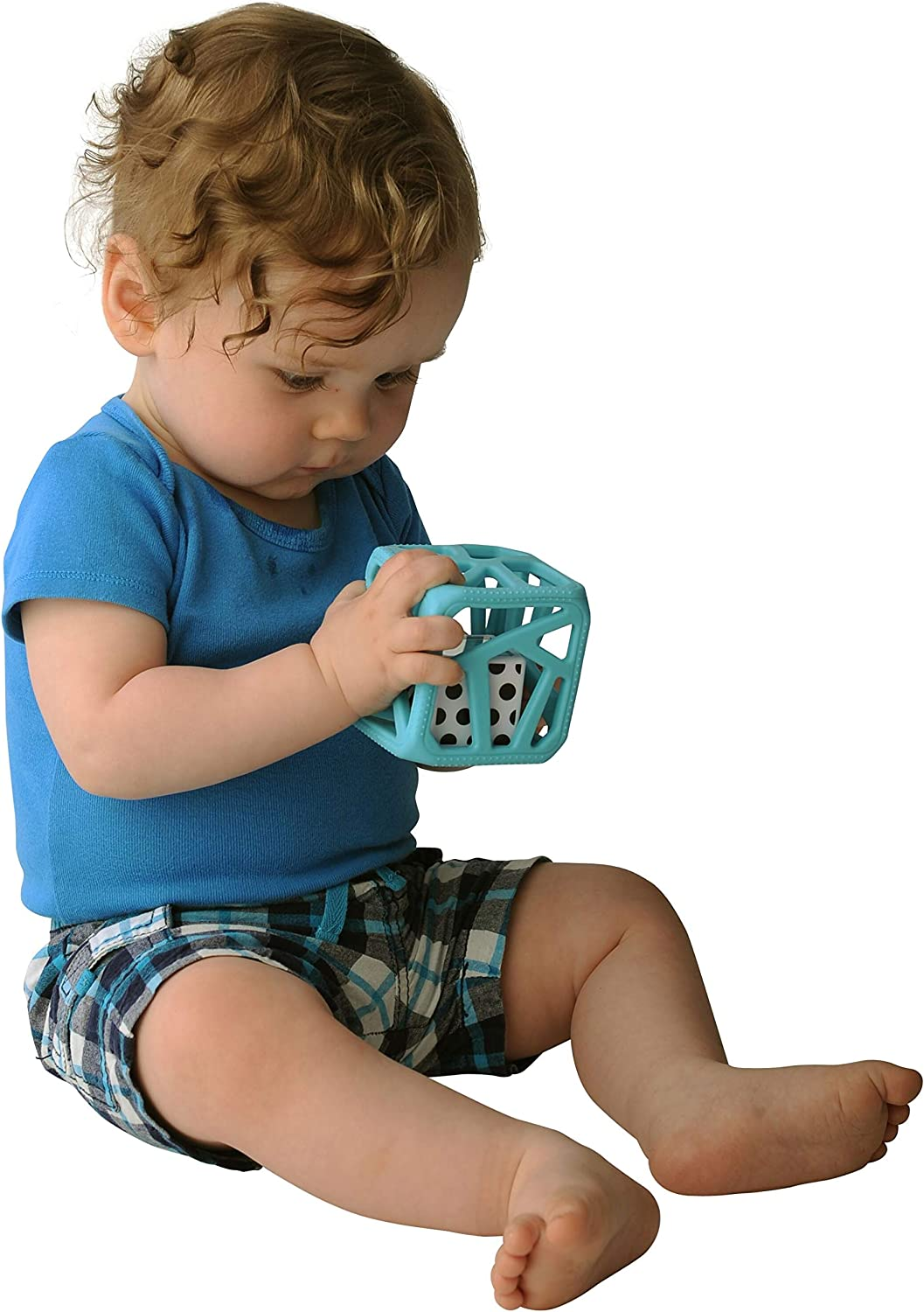 Malarkey Kids Chew Cube, Blue image number 3