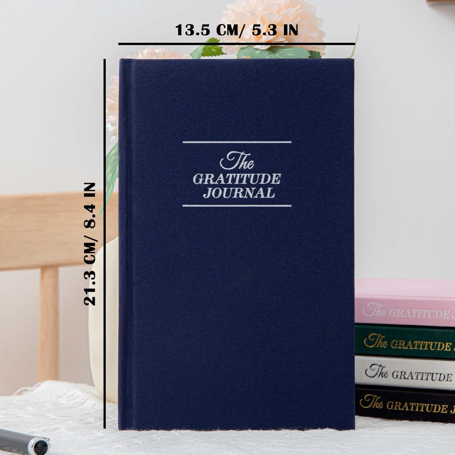 Gratitude Journal for Women Men, Daily Journal for Self-Care, Undated Inspirational Gratitude Diary for Positivity, Mindfulness, Affirmation with Prompts image number 4