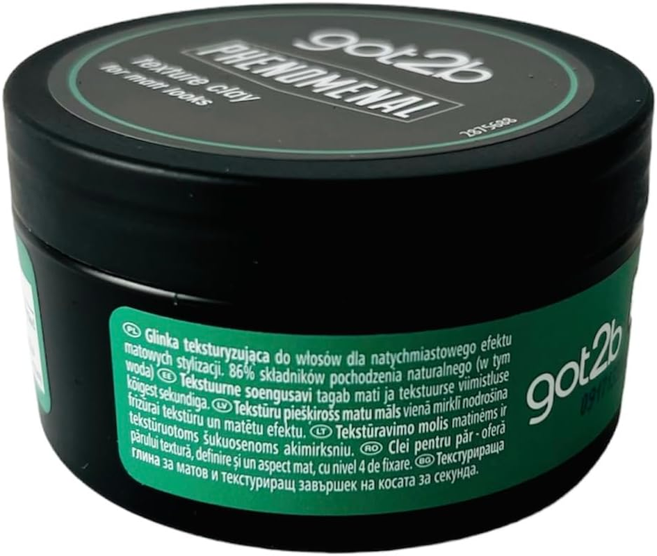 Got2B Phenomenal Texturizing Clay Hair Paste 100Ml image number 2