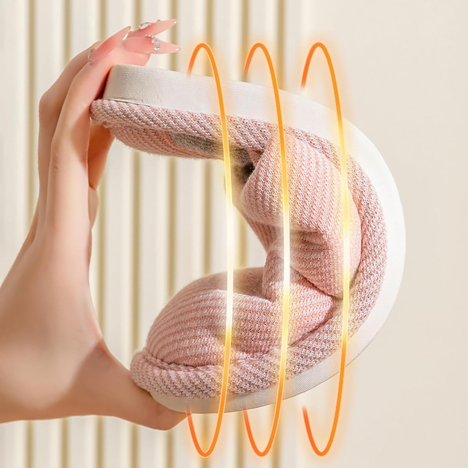 Women'S Linen House Slippers Men'S Indoor Bedroom Non-Slip PVC Outdoor Couple Fabric Slippers Seasons Soft image number 3