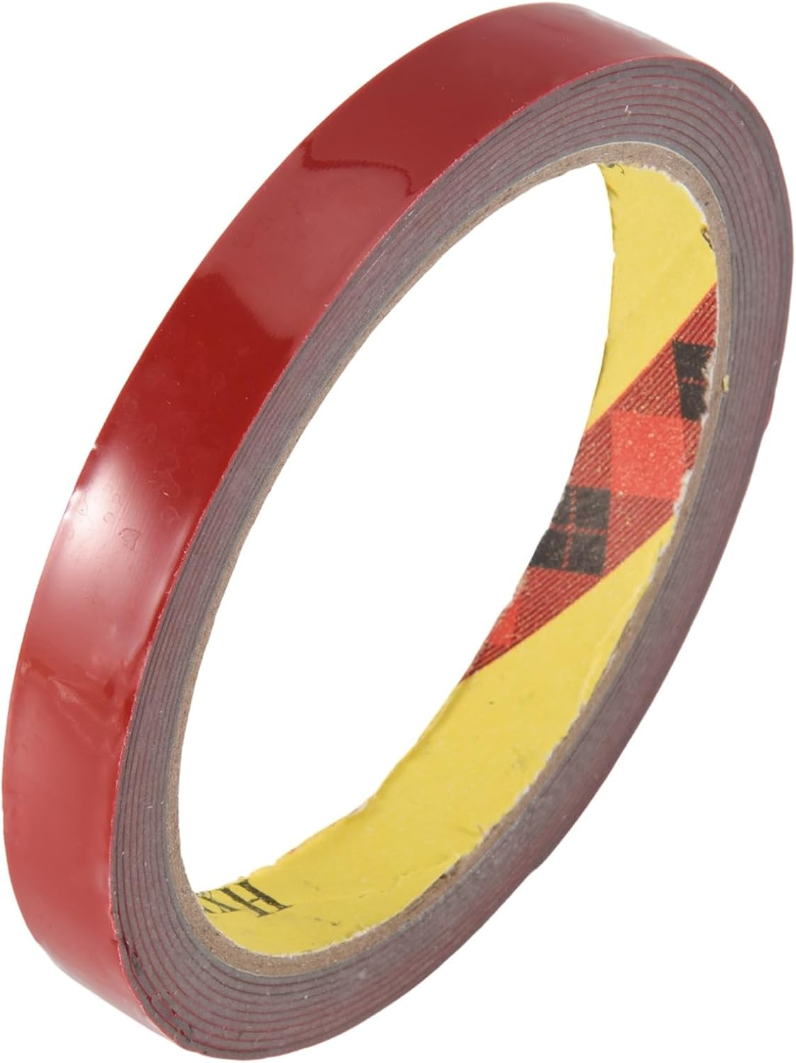 Strong Permanent Double Sided Super Sticky Foam Tape Roll for Vehicle Car, Red 12MM* image number 3