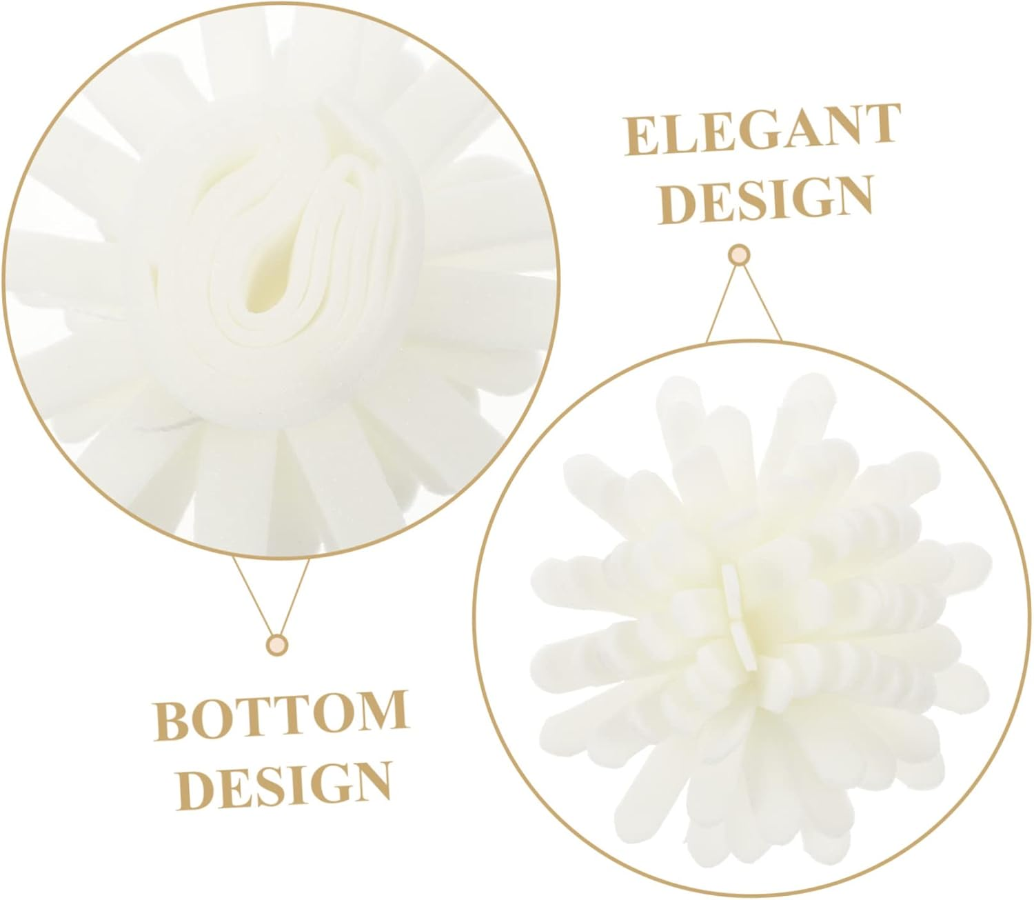 100Pcs Simulated Chrysanthemum Aromatherapy Flower Diffuser for Home Office image number 6