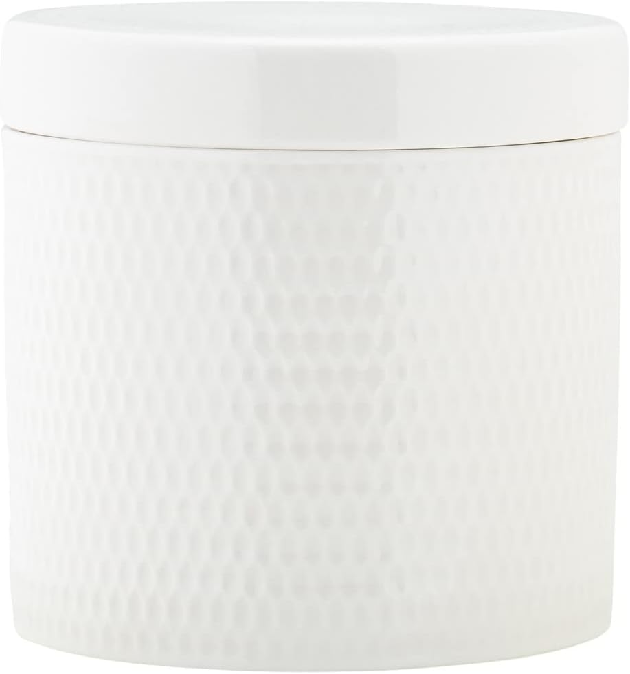 Maxwell & Williams White Basics Diamonds Canister 1L Gift Boxed image number 2