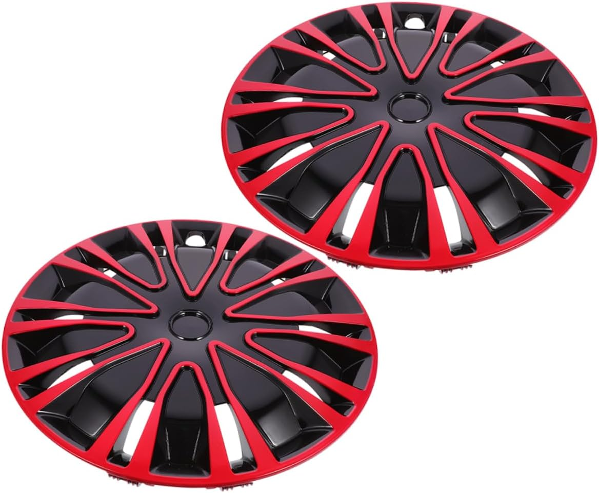 SEWOART 2Pcs Automotive Wheel Hub Covers Fitment Hubcap Decorations for Cars Trucks Easy DIY Installation image number 6