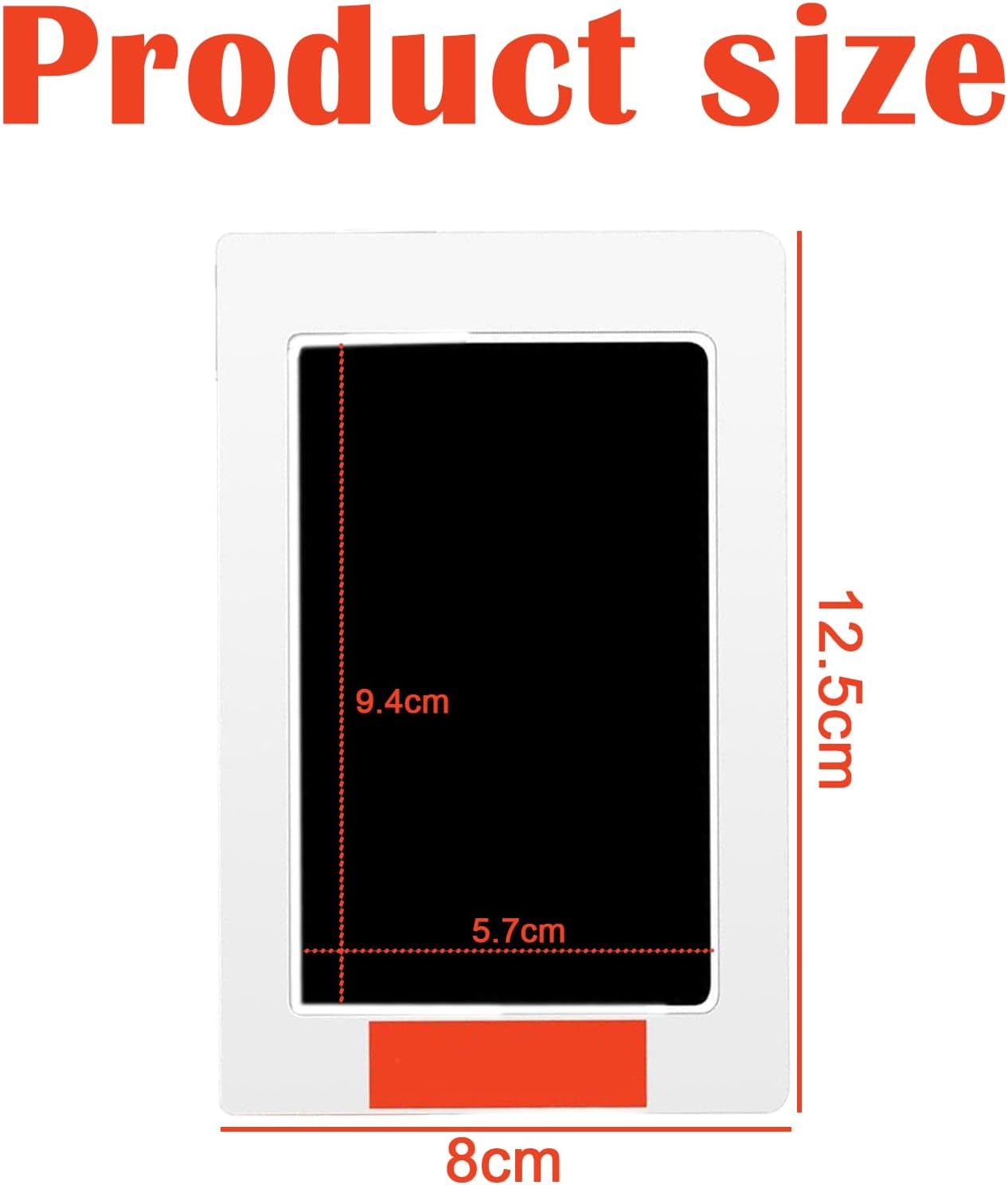 Jeyzuroa 4Pcs Inkless Hand & Footprint Kit - Baby & Pet Paw Print Keepsake Set with 4 Ink Pads, 8 Cards | Clean Touch Memory Maker for Newborns & Dogs image number 5