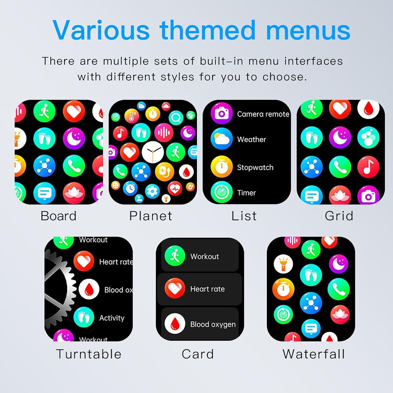 Acime Blood Glucose Sugar Smart Waatch, Popglory Smartwaatch with Blood Pressure, Fitness Tracke with Heart Rate Monitor, Full Touch Fitness Waatch for Androi & Ios for Men Women, LKHWIM5PHUB8F3SZM image number 3