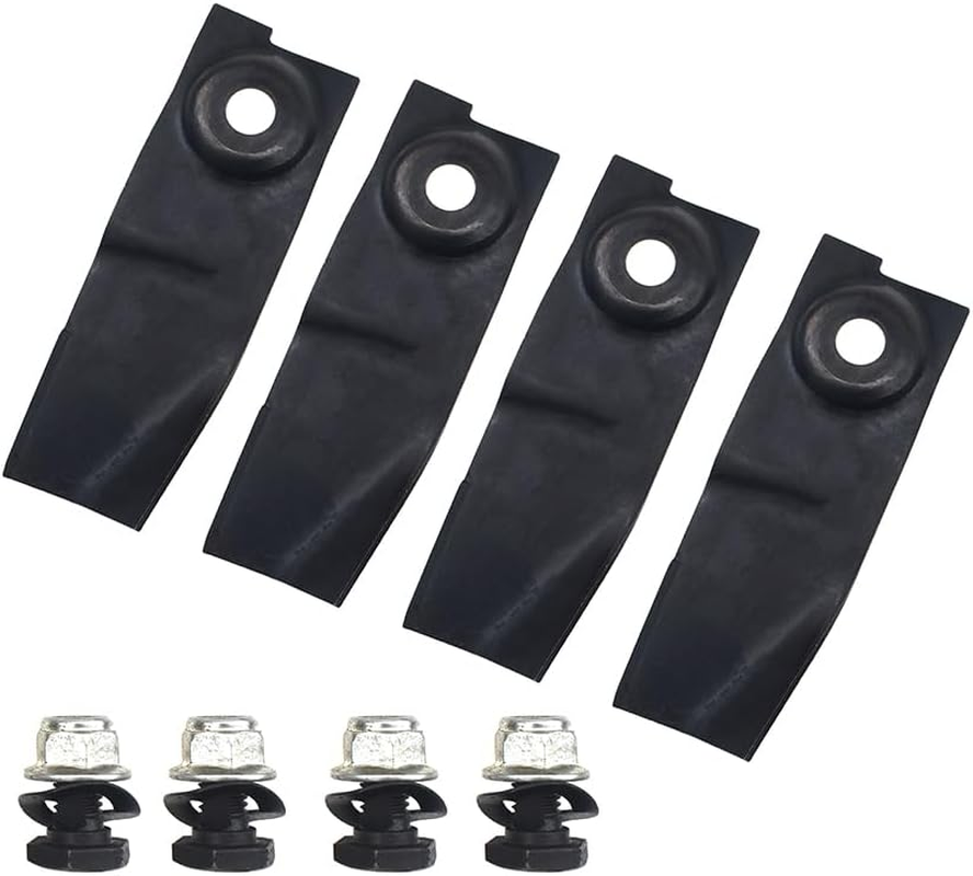 2 Pairs Blade Fit for 19" Masport & Morrison Mower 783310 783529 S18 486 ST 3N'1 18"&19" Series S19 President 4000 AL Combo President Series Lawn Mowers