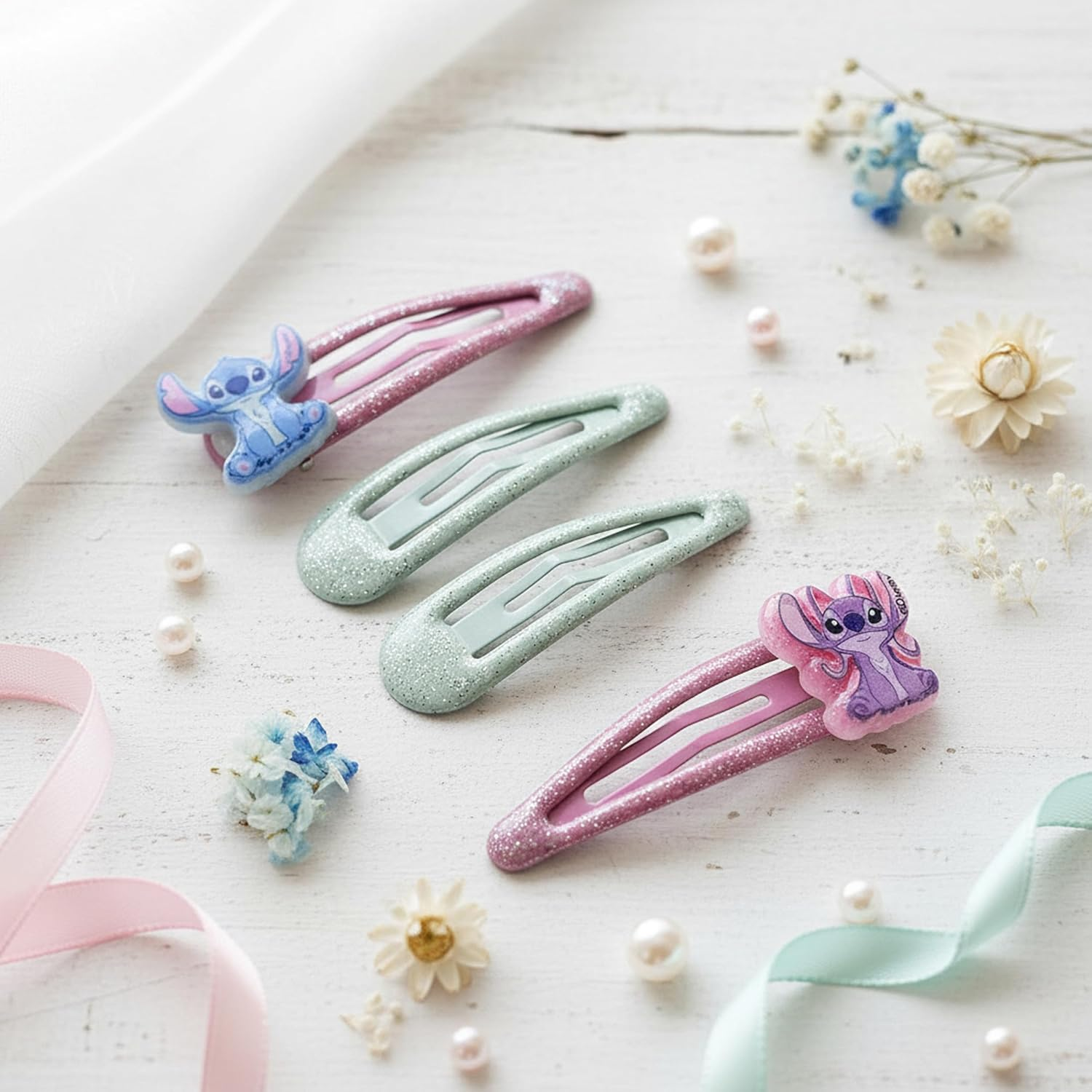 Hair Clips 4 Pieces 6.5 X 12.5 X 0.1 Cm image number 5