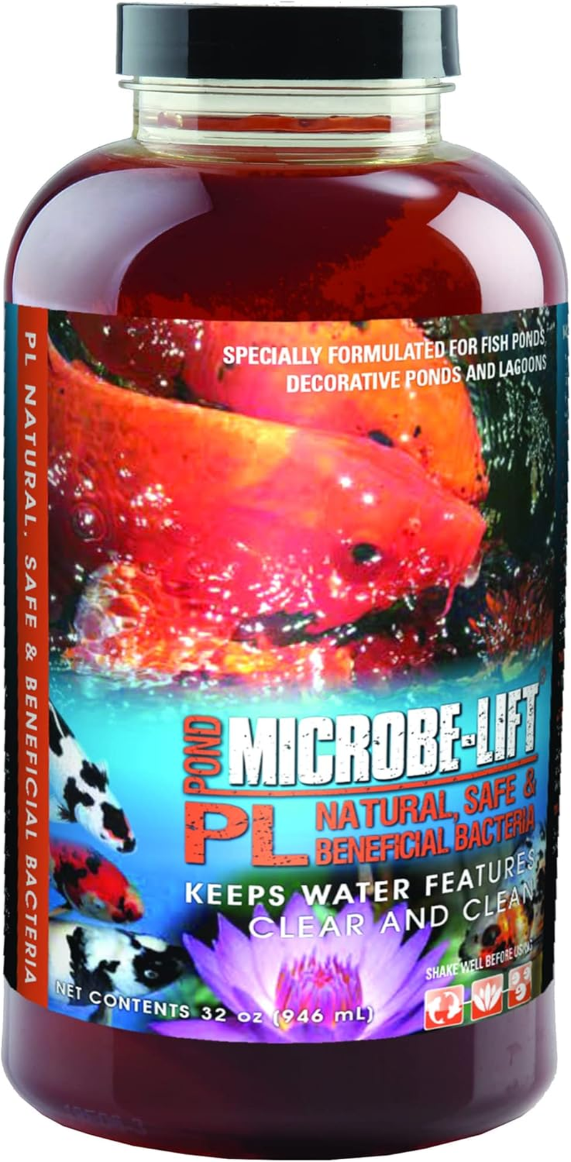 Microbe Lift 1-Quart Pond Microbe-Lift PL 10PLQ image number 1