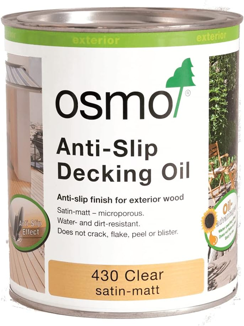 Osmo anti Slip Decking Oil (430) 750Ml