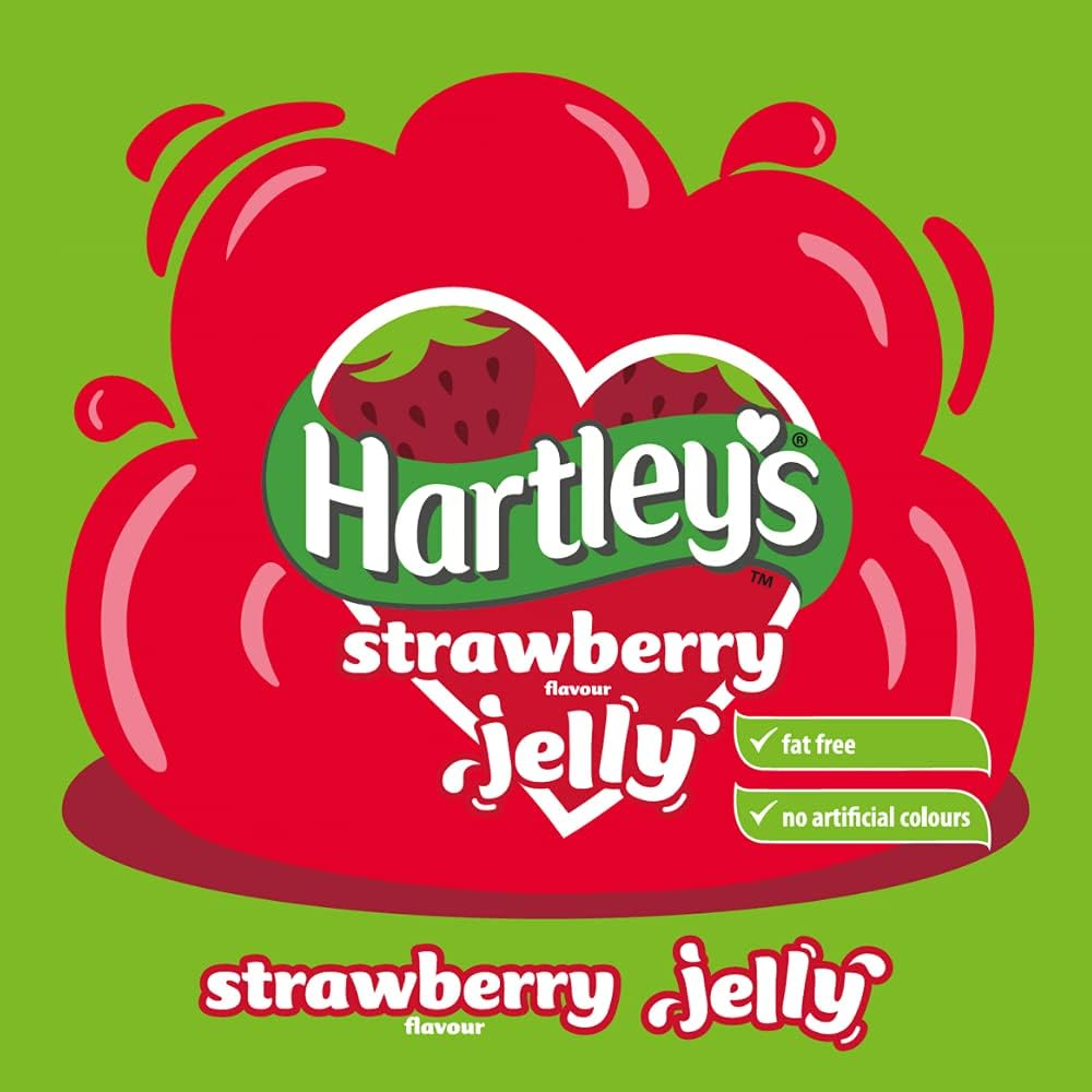 Hartley'S Strawberry Jelly Tablet, 135G