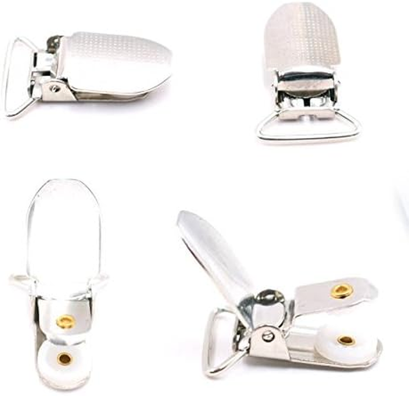 Bigood 25MM Adult Mens Lengthen Elastic Adjustable Braces Suspenders with 4 Clips image number 6