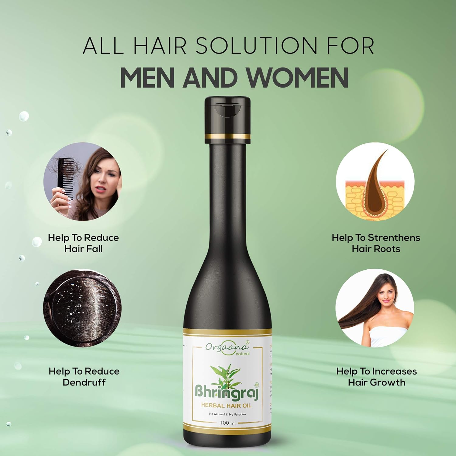 Bhringraj Oil for Hair Growth Hair Oil (100 Ml) image number 3