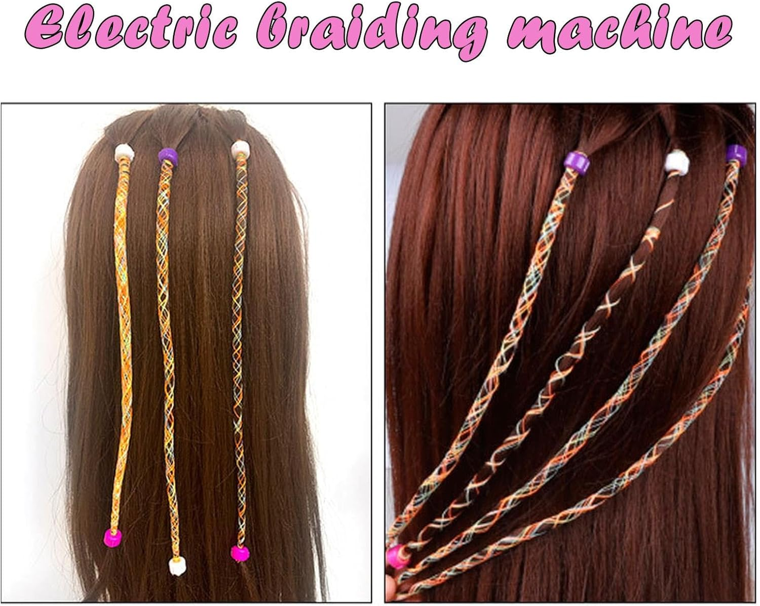Hair Braiding Machine, Automatic Hair Braider Tools Kit, Easy Multifunctional Beauty Fashion Salon Toy Hair Braider for Teen Girls Aged 5 to 15 image number 2