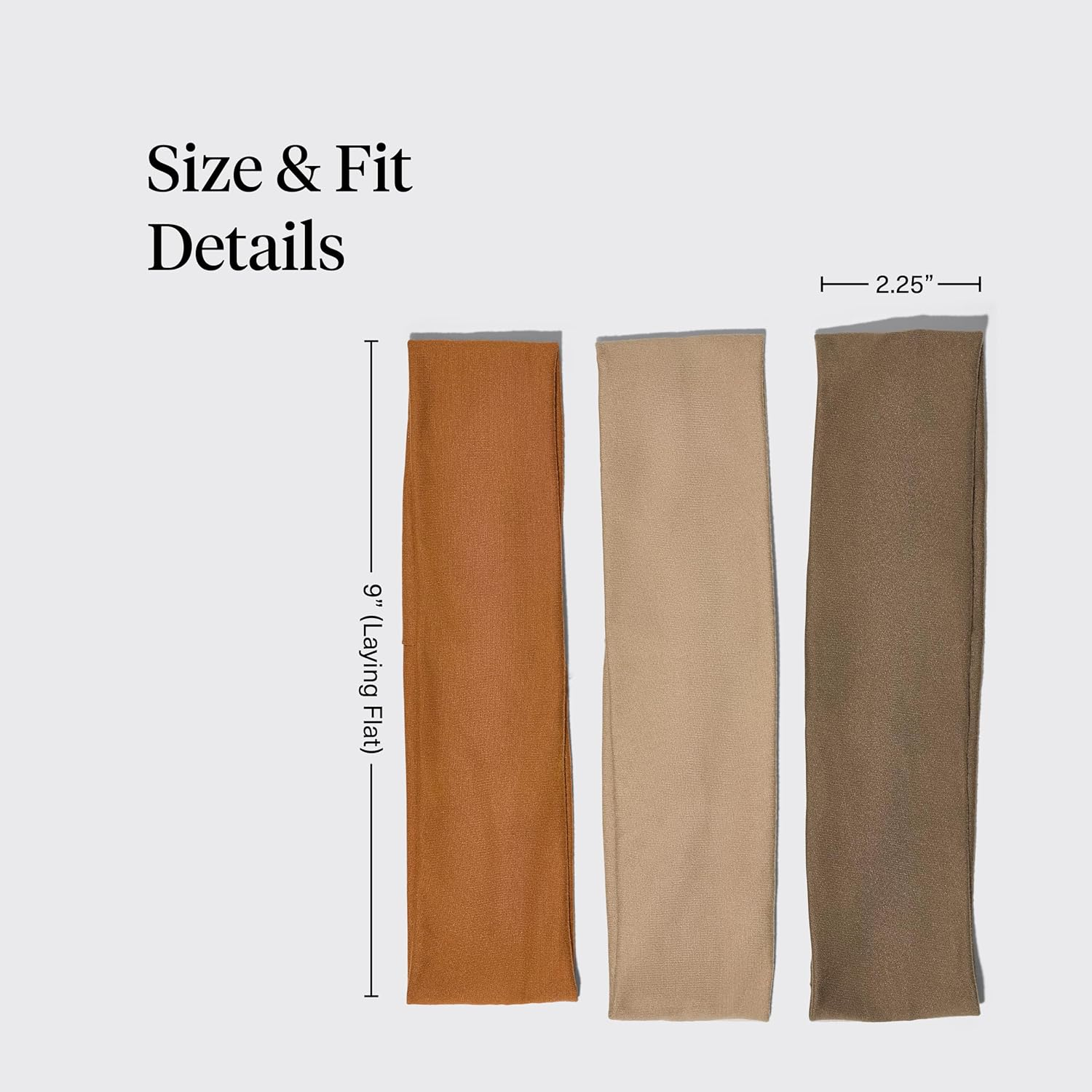 Kitsch Wide Headbands for Women - Fashion Sports Headband for Workout, Yoga, Gym, Running, Exercise | Stretchy Head Bands for Women&rsquo;S Hair | Hair Accessories for Women image number 1