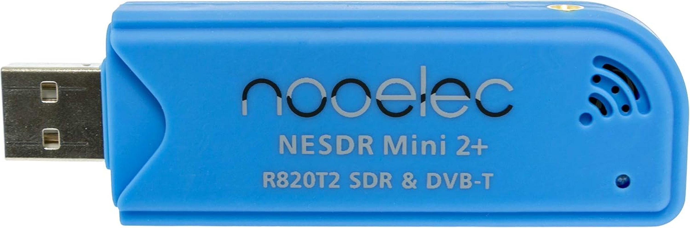 Nooelec NESDR Mini 2+ 0.5PPM TCXO RTL-SDR & ADS-B USB Receiver Set W/Antenna, Mount & Female SMA Adapter. RTL2832U & R820T2 Tuner. Low-Cost Software Defined Radio for Windows, Mac OS & Linux
