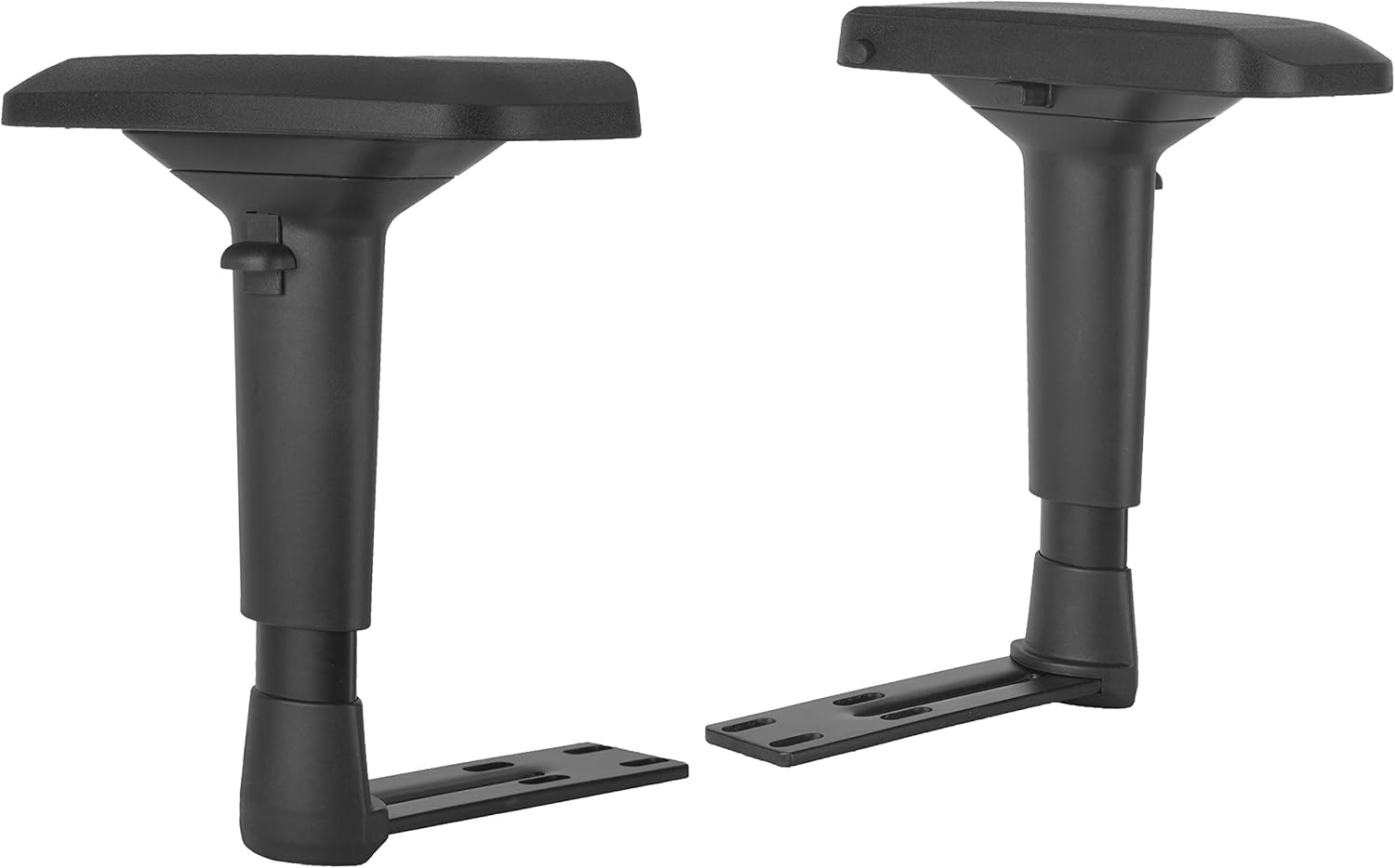 Replacement Adjustable Arms Armrest Pair Upright Bracket with Pads Fits Most Gaming Chairs (4D) image number 1