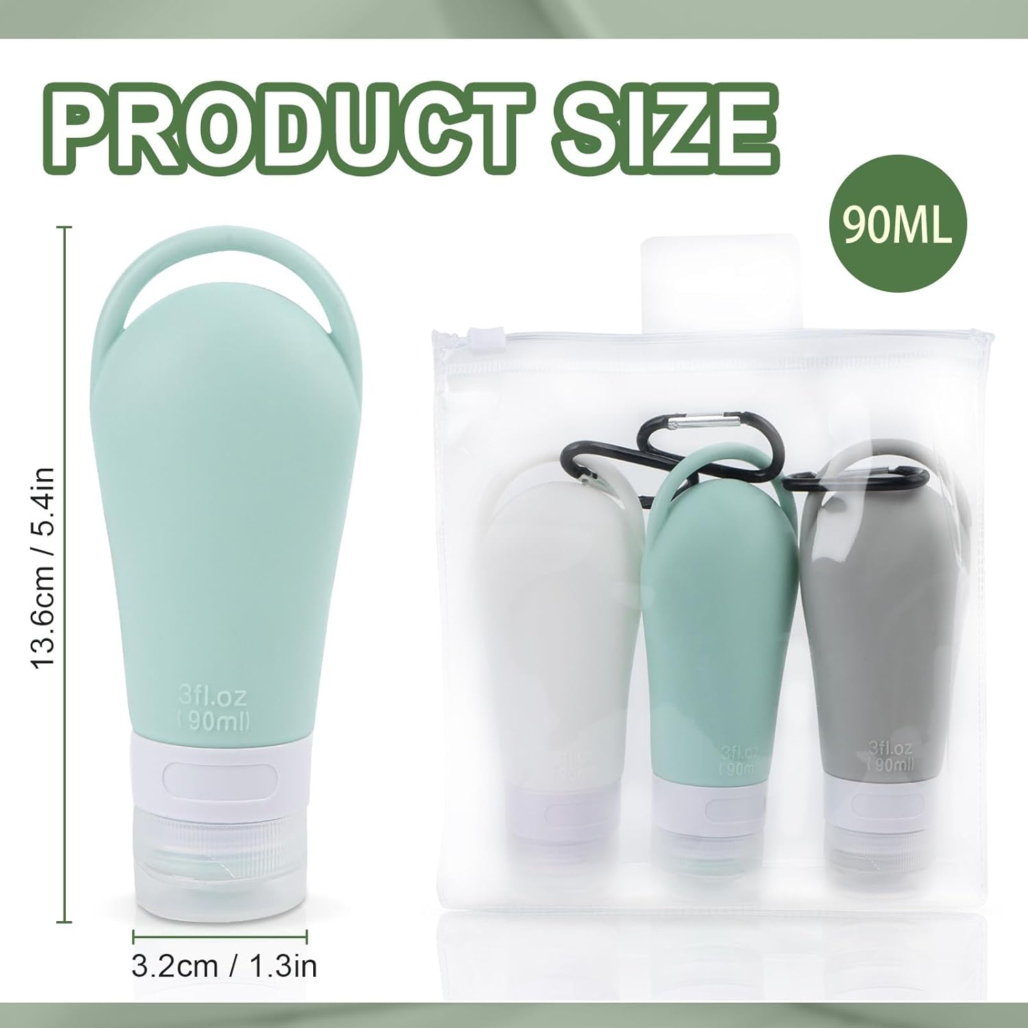 Dog Food Tube - Food Tube for Filling Dog | Fillable Tubes for Dogs with Carabiner | Silicone Travel Bottles for Dog Training as a Reward | Pet Outdoor image number 6