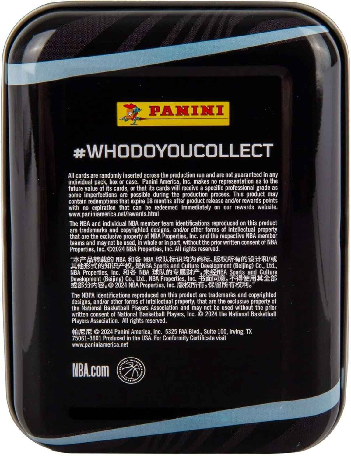 2023-24 Panini Revolution Basketball Trading Cards Tin image number 1