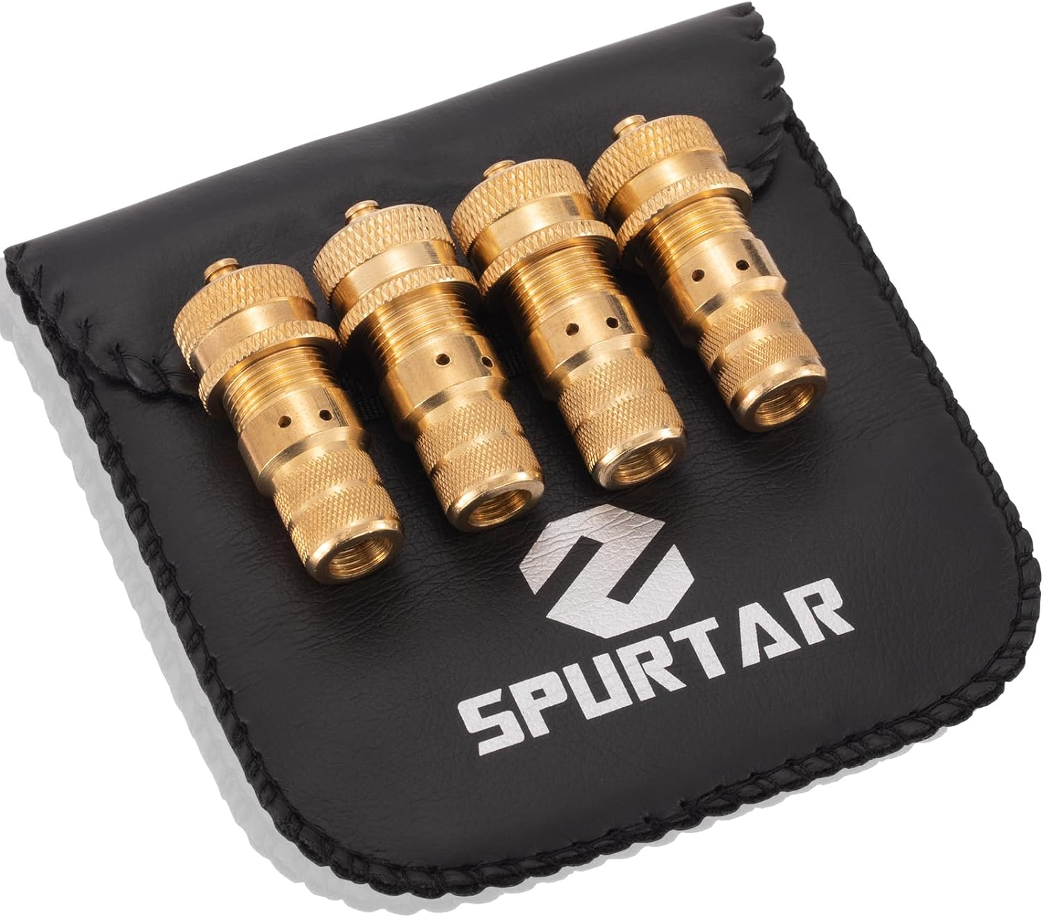 Spurtar 6-30 PSI Tire Deflator Kit, 4 Pack with Storage Bag, Offroad Accessories for Jeep, Car, Truck, Motorcycle, and ATV Tires image number 2