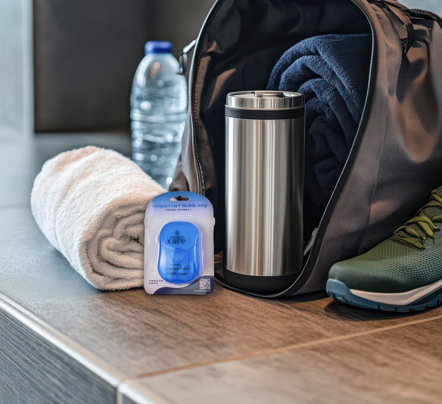 Compact Care Mobile Soap Sheets (500Pcs)