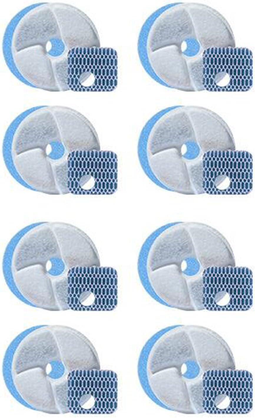 8PCS Replaceable Filters for WF040 Cat Water Fountain image number 2